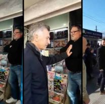 Macri vivió un tenso momento en Ituzaingó