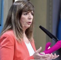 Mientras el dólar pisaba los $350, Gabriela Cerruti participaba en un concurso por un vibrador