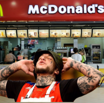 El "enorme" premio que ganó Alex Caniggia es menos de lo que gana un empleado de Mc Donald's en EEUU