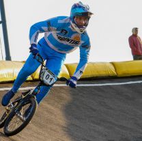 La aerolínea perdió su bici y salió subcampeón mundial en BMX con equipo prestado