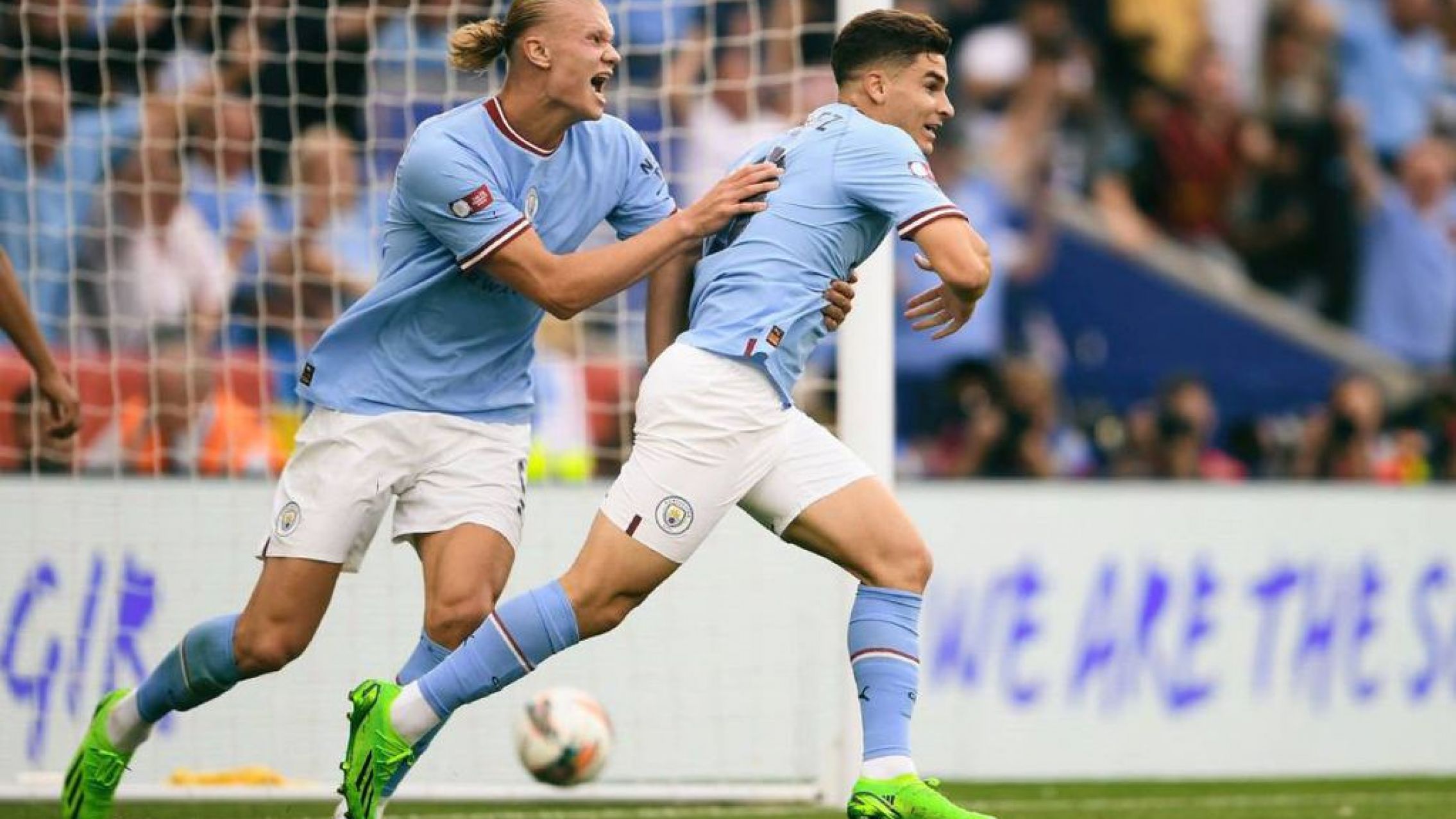 Debut y gol: Así fue el primer tanto de Julián Álvarez en el City