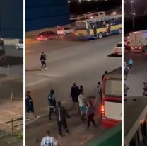 Imágenes sensibles: difunden videos del enfrentamiento entre las barras de River y Racing
