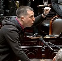 "Juro por el Salario Universal", la polémica presentación del diputado piquetero