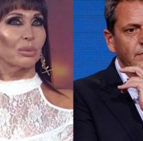 Moria Casán salió en defensa de Massa: "Aguante la Argentina resiliente"