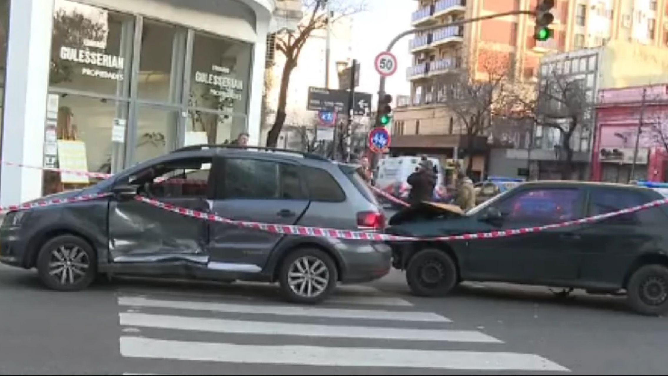 Palermo: una ambulancia atropelló y mató a un motociclista