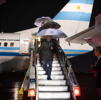 Alberto llegó a Colombia para acompañar la asunción del izquierdista Gustavo Petro