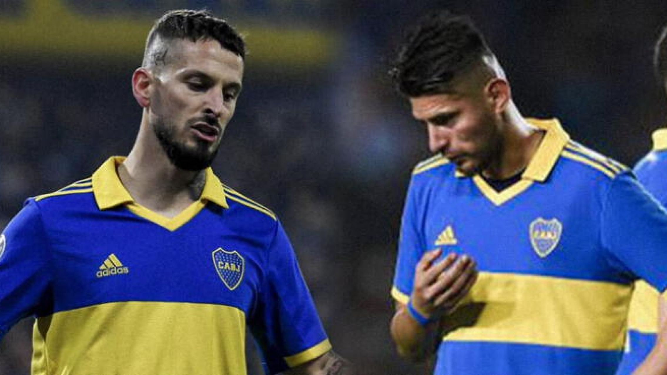 La dura sanción que tomó Riquelme contra Benedetto y Zambrano