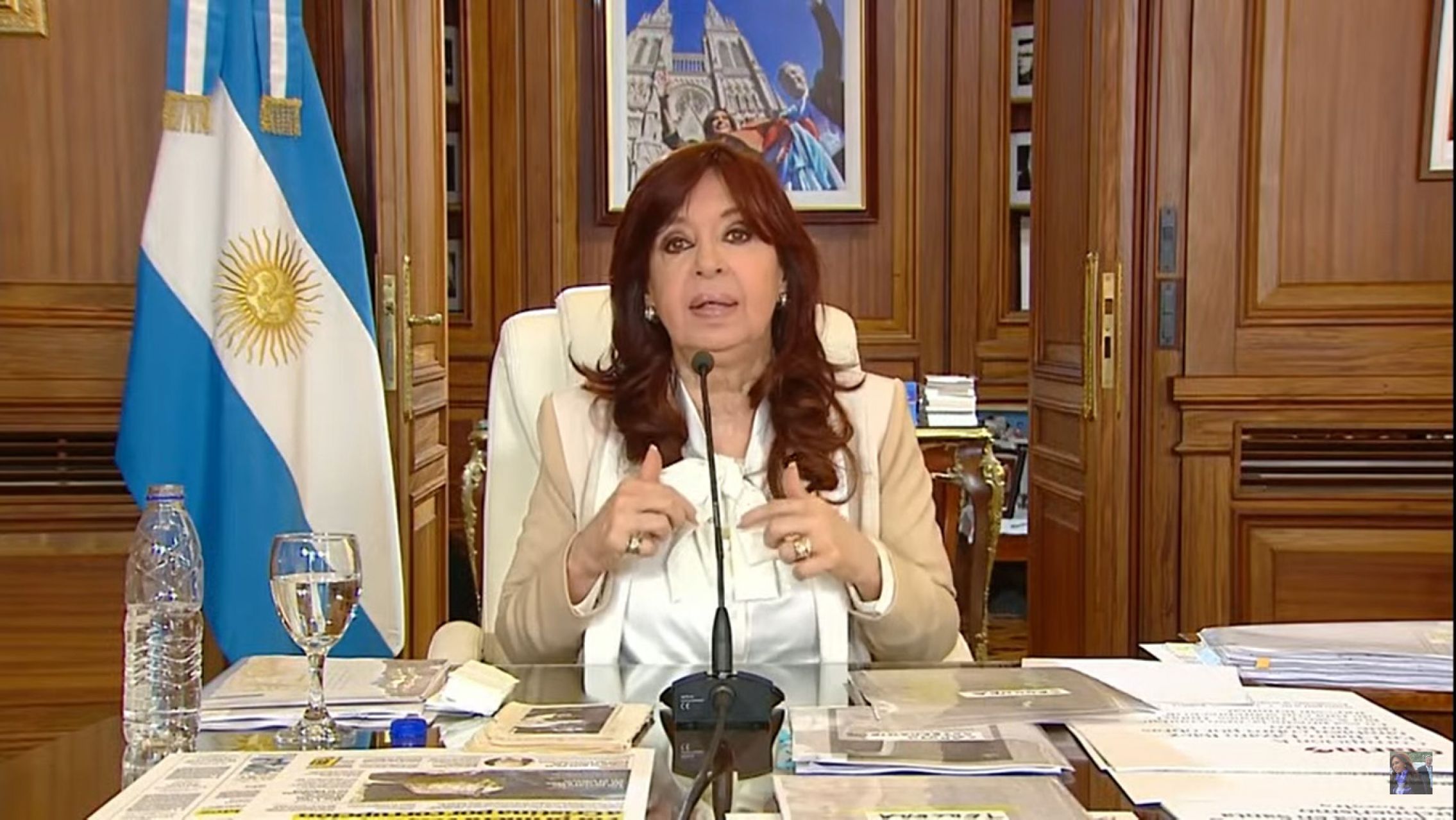 La "confesión" de Cristina durante su discurso que hizo avergonzar hasta a sus militantes
