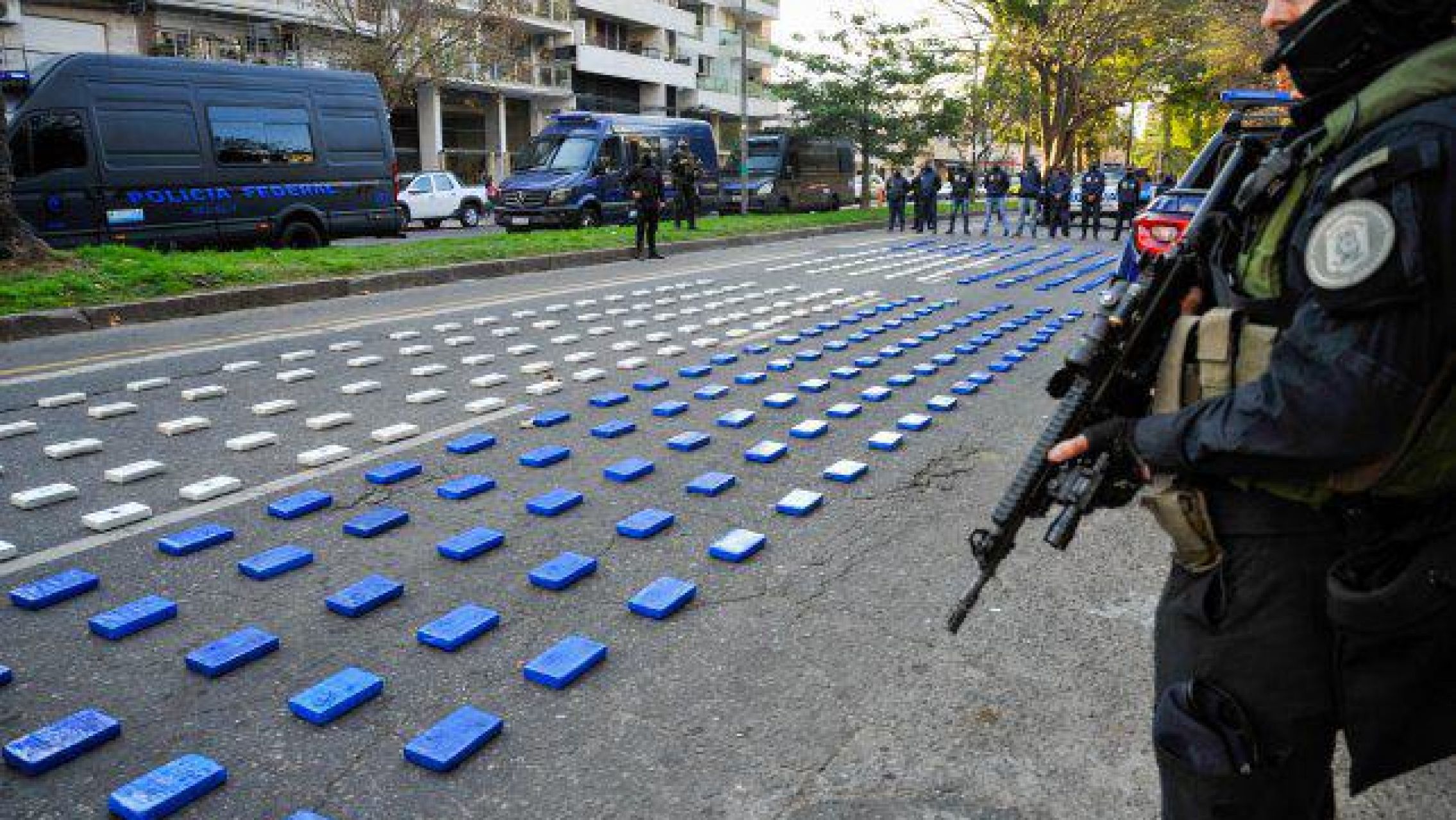 Fuerte golpe al narcotráfico: incautaron unos 1.500 kilos de cocaína en Rosario