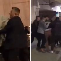 Un repartidor pasó por la vigilia K, gritó insultos contra Cristina Kirchner y agredió a un militante